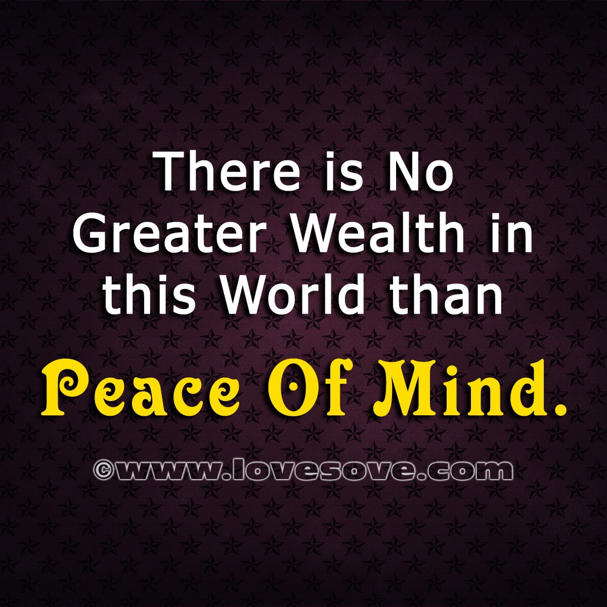 Quotes About Peace Of Mind Peace of mind