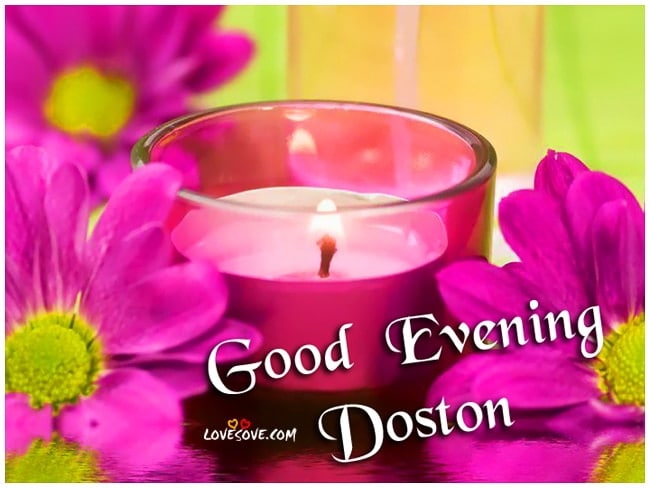 Good evening quote pictures, good evening wishes, good evening images good-evening-doston-greeting-cancle-lovesove