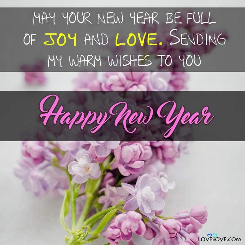 May Your New Year Be Full Of Joy And Love