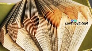 folded page hearts, sher-o-shayari