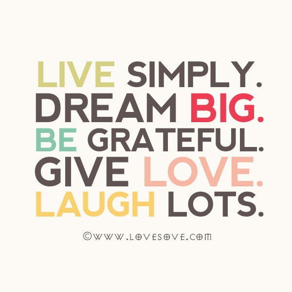Live Simply