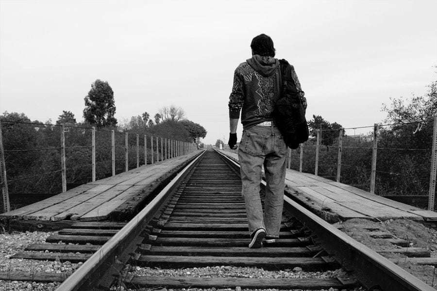 Sad Alone Boy Images, Alone Boy Hd Wallpaper, Sad Alone Boy Image, alone boy on railway line lovesove