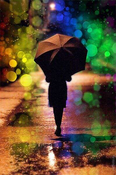 Mile Agar Mera Humdum - True Love Message, Sad Love Status in Hindi, sad-girl-umbrella-walking-in-rain-road-lovesove