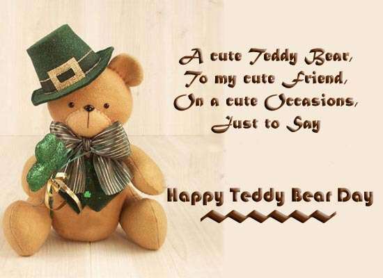 Happy Teddy Bear Day Wishes Images, Teddy Wallpapers