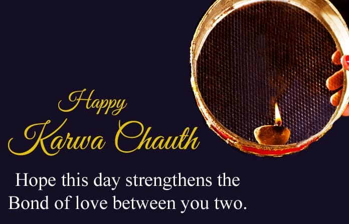 Karwa Chauth Wishes Images, , happy karwa chauth thali image with diya lovesove