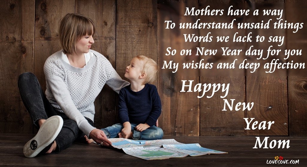 New Year 2019 English Wishes Images, , happy new year wishes for mom