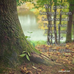 We Gather Strength - Life Quotes Wallpapers, Suvichar images