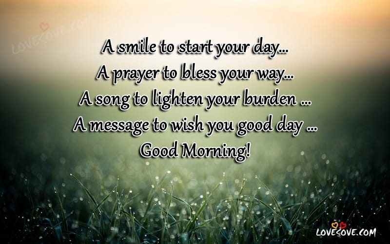 A Smile To Start Your Day - Good Morning Quotes Wallpapers, Best Good Morning Shayari For Friends & Family, Good Morning & Inspirational Quotes, Good Morning Quotes Images, Good Morning Message, Good Morning Quotes Wallpapers For Facebook, Good Morning Shayari For WhatsApp, Spiritual Good Morning Quotes