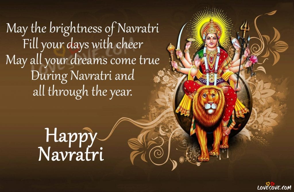 Navratri Wishes Images, , happy navratri status shayari wishes lovesove