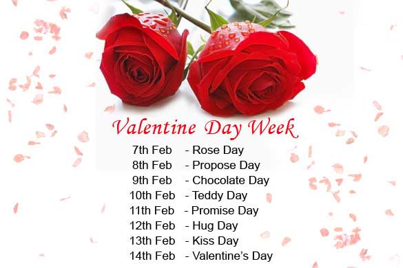 DATE SHEET OF VALENTINE WEEK 2020, , valentine week lovesove