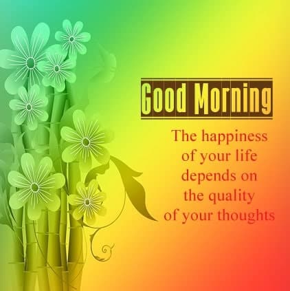 happiness good morning status images
