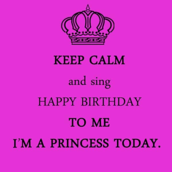 Keep Calm and sing Happy Birthday