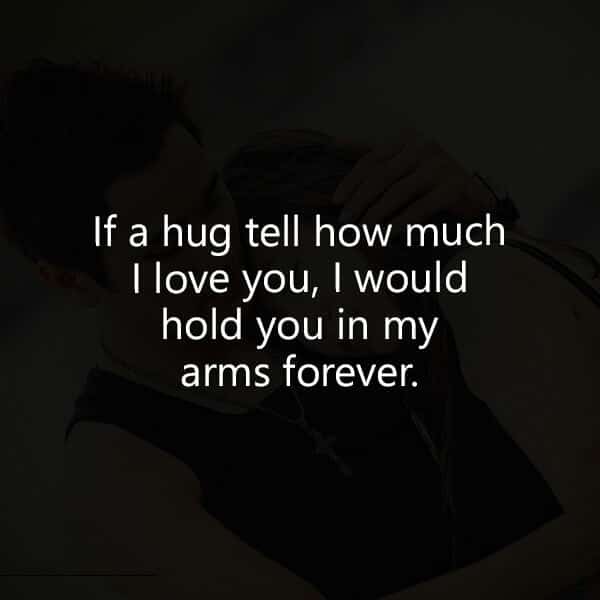 If A Hug Tell How Much