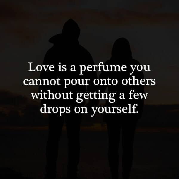 Love Is A Perfume You Cannot