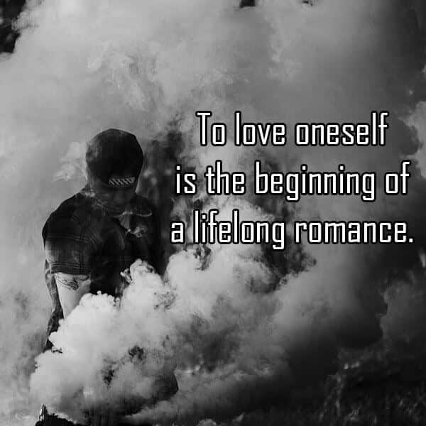 To Love Oneself Is The Beginning