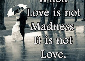 when love is not madness, , when love is not love message lovesove