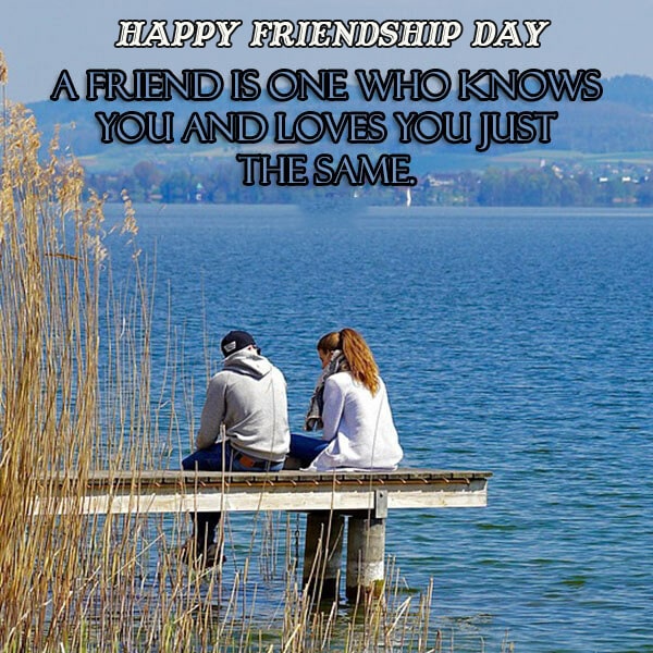 Friendship Day Cards With Couple Image, , friends forever whatsapp images friendship day messages lovesove