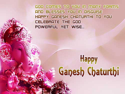 God Comes To You In Many Forms And Blesses, , ganpati bappa status in english lovesove