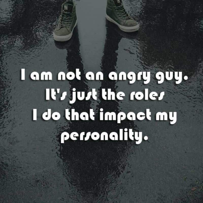 I Am Not An Angry Guy