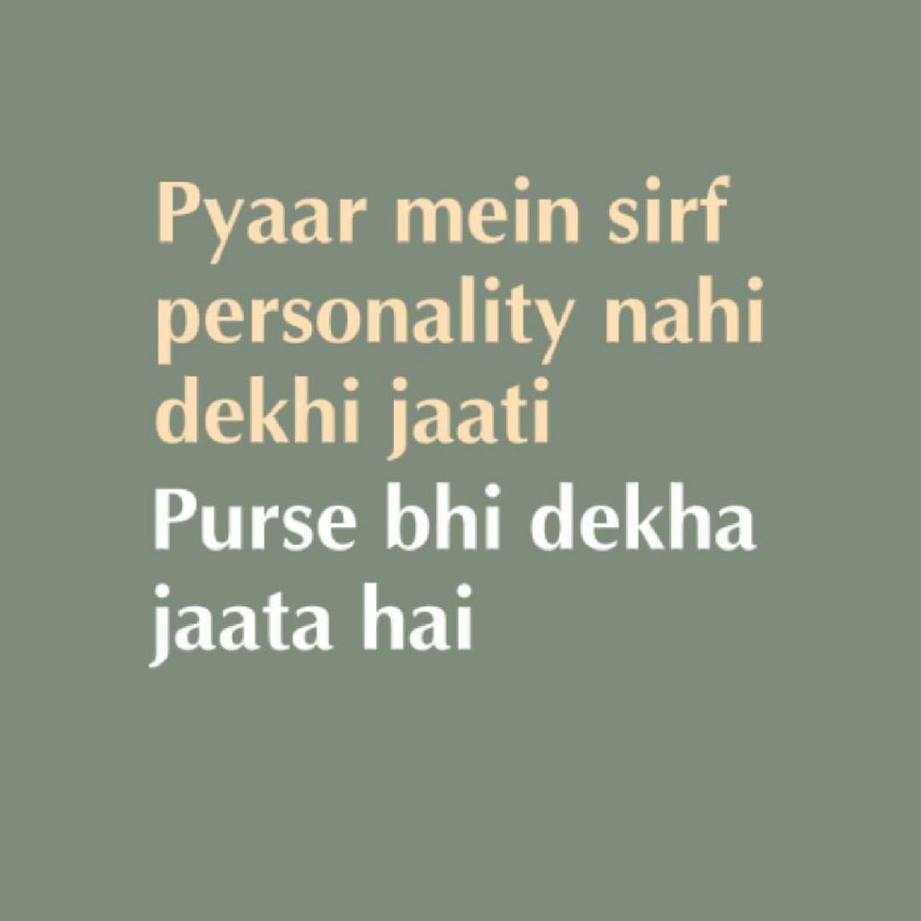 Pyaar Mein Sirf Personality Nahi Dekhi, , status for life in hindi lovesove