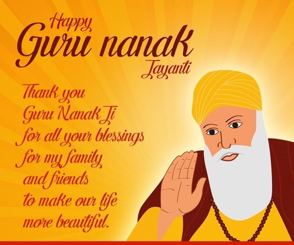 Guru Nanak Jayanti Wishes, Messages & Quotes In English