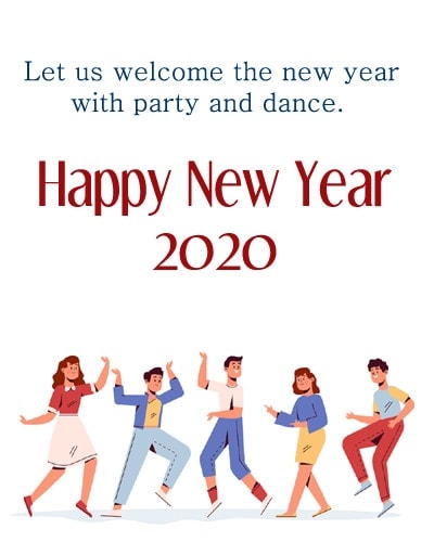 Let Us Welcome The New Year With Party, , happy new year quotes dp lovesove