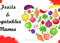 learn kids fruits & vegetables names, , fruits vegetable names lovesove