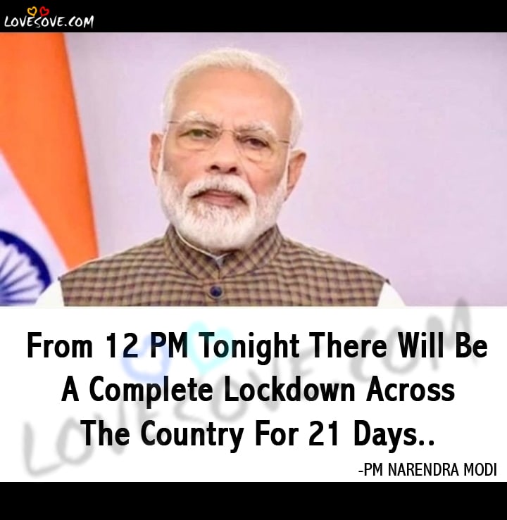 A Complete Lockdown For 21 Days, , days lockdown lovesove