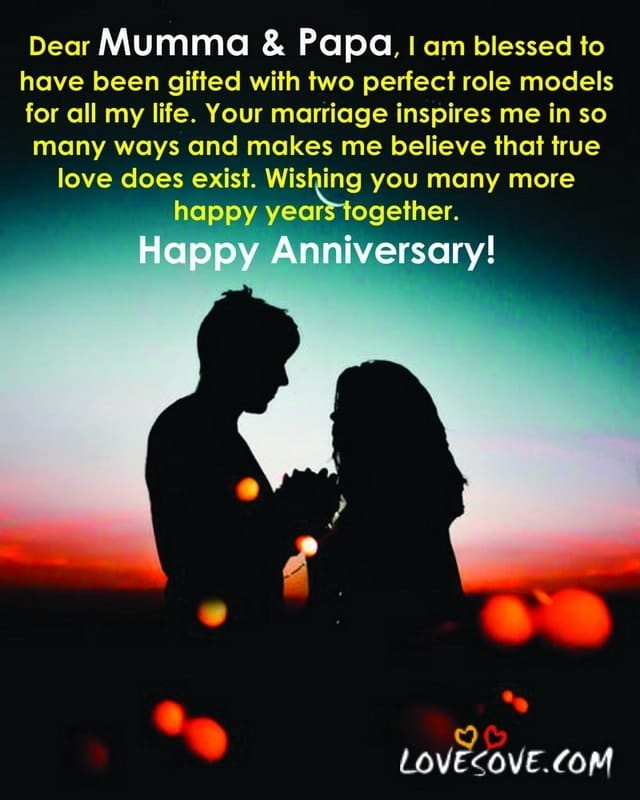 Happy Wedding Anniversary Wishes & Quotes For Mom & Dad