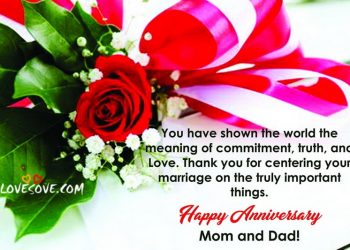 happy wedding anniversary wishes & quotes for mom & dad, anniversary wishes for mom and dad, anniversary wishes for parents lovesove