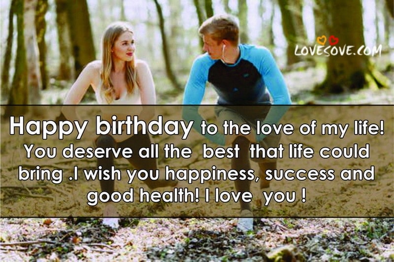 Best Romantic & Special Birthday Wishes for Lovers