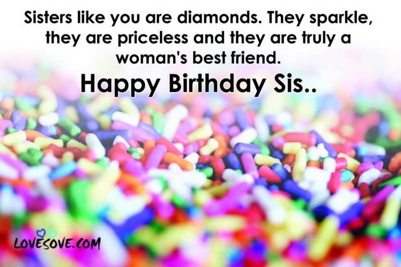 Best Birthday Wishes For Sister Messages Quotes