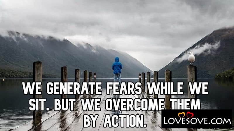 We Generate Fears While We Sit