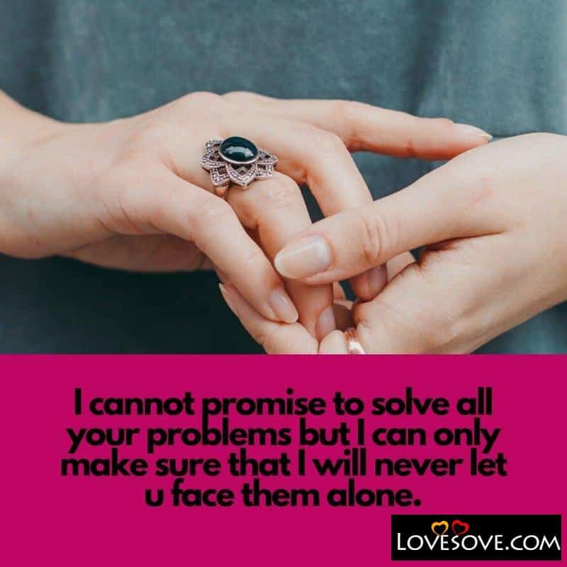 I Cannot Promise To Solve All Your Problems