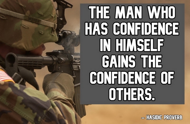 The Man Who Has Confidence In Himself