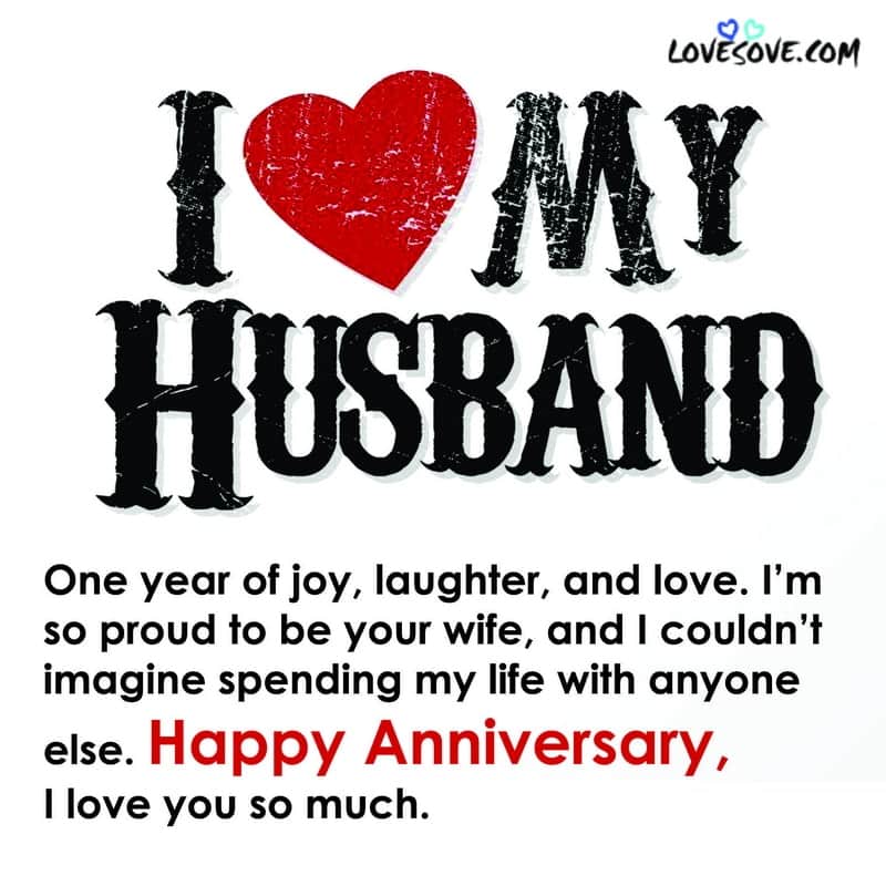 Romantic First Wedding Anniversary Wishes To Husband-Wife, , First Anniversary Wishes For Husband Lovesove