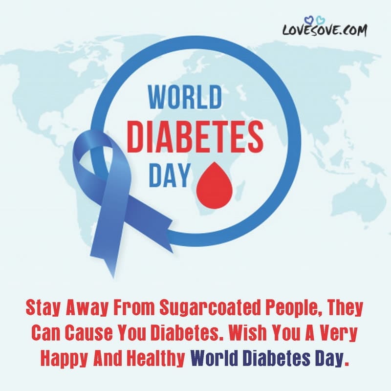 world diabetes day quotes for facebook, whatsapp status, , world diabetes wishes photo images lovesove