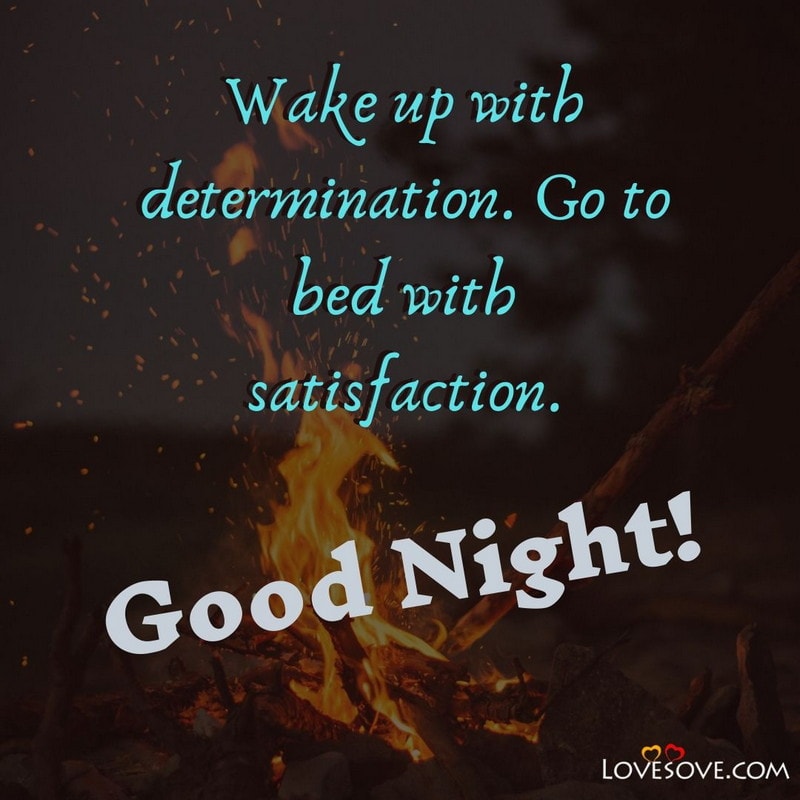 Wake up with determination, , good night wishes for profile picture lovesove
