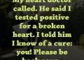 My heart doctor called, , relationship messages lovesove