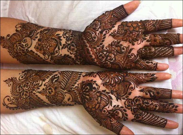 Rajasthani Bridal Mehndi Designs Images, Rajasthani Mehndi For Bridal, Rajasthani Bridal Mehndi Designs For Full Hands Back Side, New Rajasthani Bridal Mehndi Designs