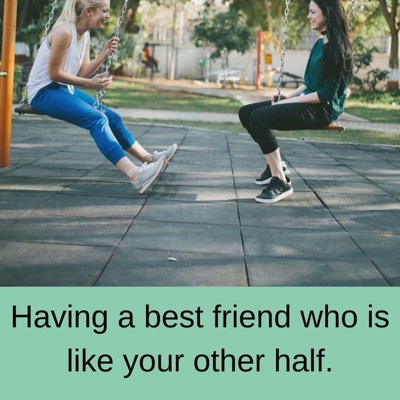 Having a best friend