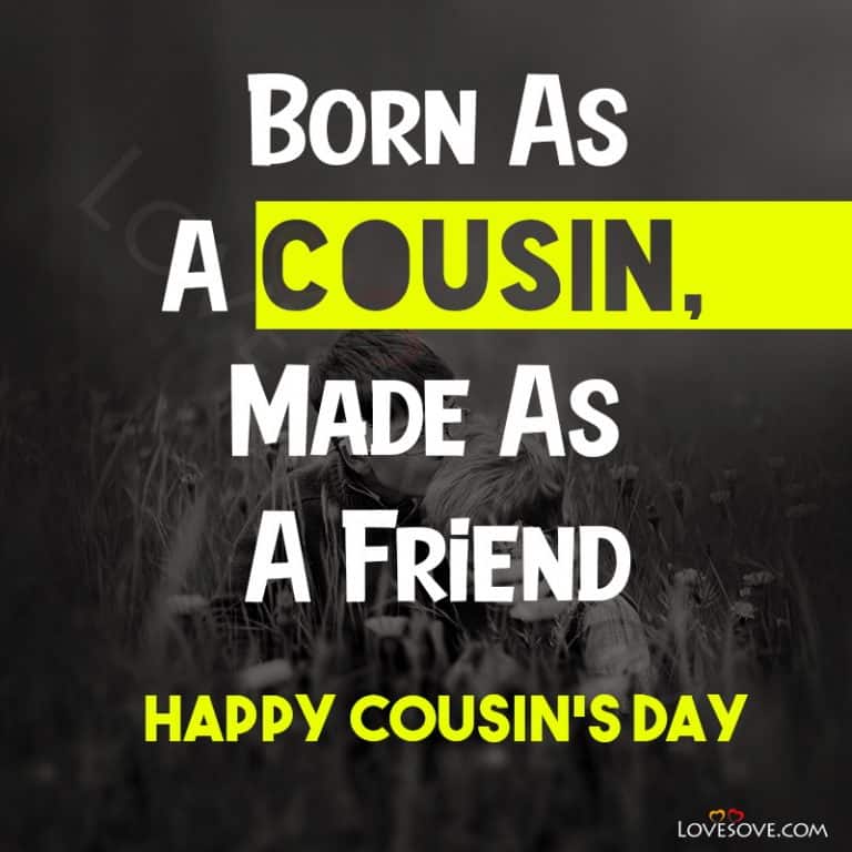 National Cousin's Day Best Messages, Wishes, Images & Quote
