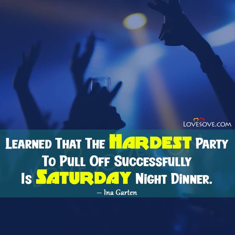 Learned That The Hardest Party