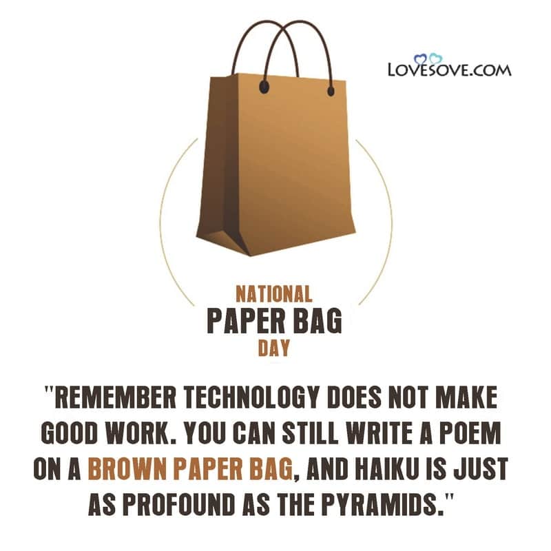 national paper bag day status, national paper bag day pics, national paper bag day images, national paper bag day quotes, national paper bag day hd images, national paper bag day twitter, national paper bag day ideas, national paper bag day wishes, national paper bag day theme, national paper bag day messages