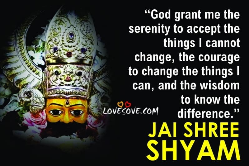 Quotes On Khatu Shyam Lovesove - Scoaillykeeda.com
