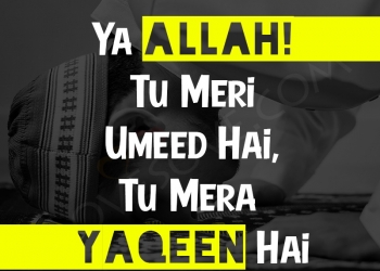Ya Allah Tu Meri Umeed Hai, , ya allah tu meri islamic status images lovesove