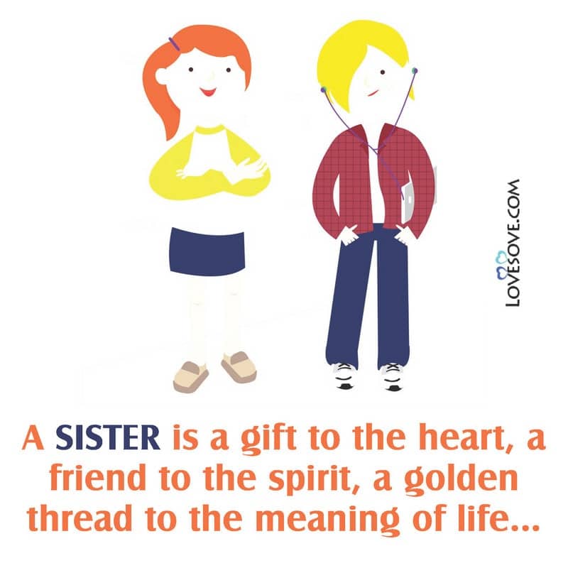 Cute 2 Line Status For Sister, Sister Love Messages, Cute 2 Line Status For Sister, about sister love status lovesove
