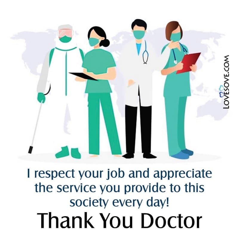 Thank You Doctor Quotes, Inspirational Appreciation Quotes for Doctors