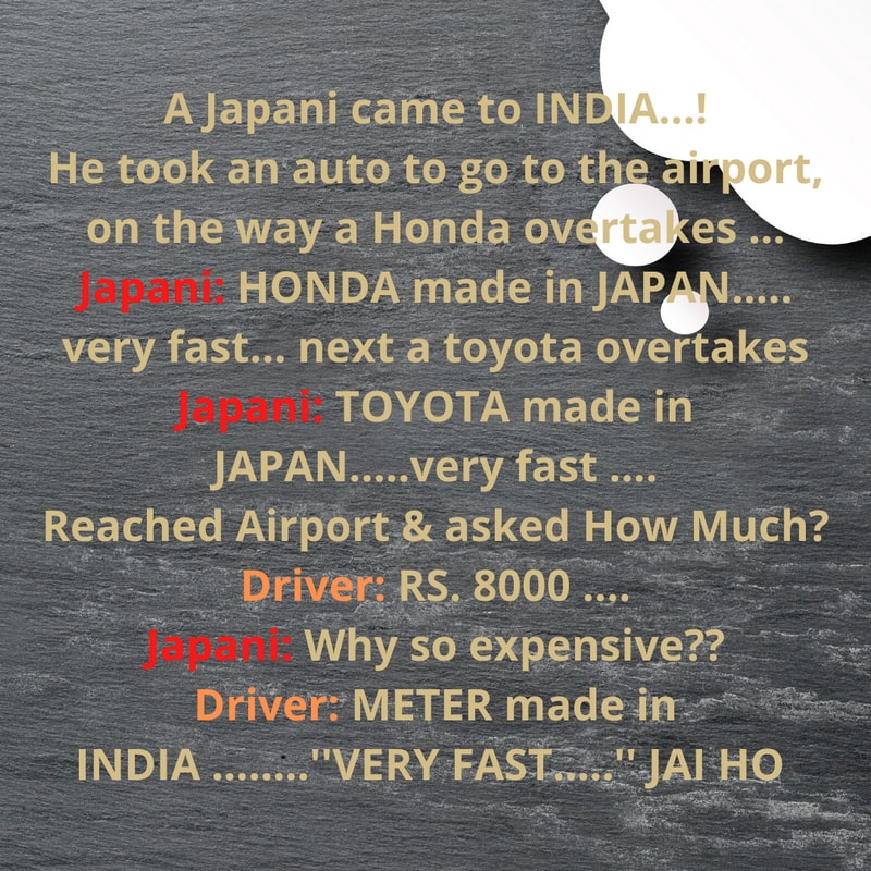 A Japani came to INDIA