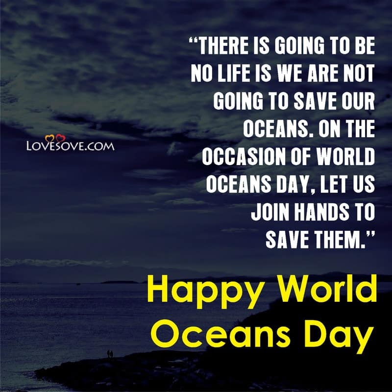 Happy World Ocean Day Quotes Status Images Theme Facts